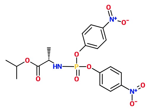 (image for) MC085409 L-Alanine, N-[(S)-(4-nitrophenoxy)phenoxyphosphinyl]-, 1-methylethyl ester